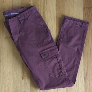 Duluth Cargo Pants Women's 8x33 Brick Orange
